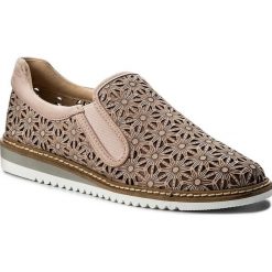 Półbuty CAPRICE - 9-24505-20 Rose Nubuk 509. Brązowe półbuty damskie Caprice, z materiału. W wyprzedaży za 169.00 zł.