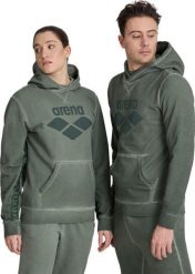 Arena Bluza polarowa z kapturem typu kangurka unisex Arena Hooded Sweat rozmiar L. Bluzy męskie Arena, l, bez wzorów, z polaru, z kapturem. Za 313.59 zł.