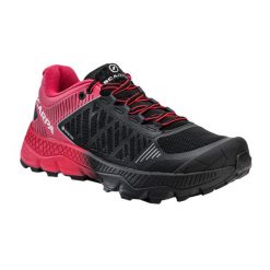 Buty do biegania damskie SCARPA Spin Ultra. Czarne obuwie sportowe damskie Scarpa, bez wzorów, do biegania. Za 449.99 zł.