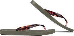 Ipanema Klapki japonki damskie Ipanema Anat khaki 83475-AJ405 39. Brązowe klapki damskie Ipanema, bez wzorów, bez obcasa. Za 72.85 zł.