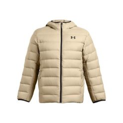 Kurtka puchowa Under Armour Legend. Czarne kurtki męskie Under Armour, m, bez wzorów, z puchu, bez kaptura. Za 722.20 zł.