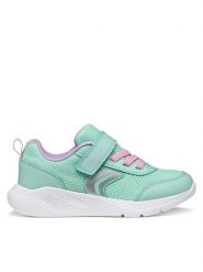 Geox Sneakersy J Sprintye Girl J36FWB 01454 C3BE8 D Zielony. Zielone buty sportowe dziewczęce Geox, bez wzorów, z materiału, bez zapięcia. Za 229.99 zł.