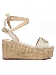Liu Jo Espadryle Bali 02 SA6085 TX536 Biały. Białe espadryle damskie Liu Jo, bez wzorów, z materiału, bez obcasa, bez zapięcia. Za 419.99 zł.