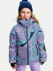 Reima Kurtka narciarska Posio 5100076C Fioletowy Regular Fit. Fioletowe kurtki i płaszcze dla dziewczynek Reima, bez wzorów, z syntetyku, bez kaptura. Za 509.99 zł.