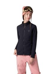 Kurtka narciarska Rossignol damska W Opside JKT czarna. Czarne kurtki snowboardowe damskie Rossignol, s, bez wzorów, z elastanu, bez kaptura, narciarskie. Za 945.25 zł.
