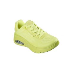 Buty sportowe damskie Skechers Uno Flex Spring On. Żółte obuwie sportowe damskie Skechers, bez wzorów. Za 490.00 zł.