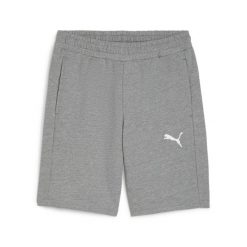 Spodenki sportowe męskie Puma teamGOAL Casuals. Szare krótkie spodenki sportowe męskie Puma, m, bez wzorów. Za 161.13 zł.