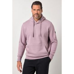 Męska Bluza z kapturem odzież domowa kaptur kieszeń kangurka do roz. 8XL. Czerwona bluzy męskie JAY-PI, m, bez wzorów, z bawełny, z kapturem. Za 349.99 zł.