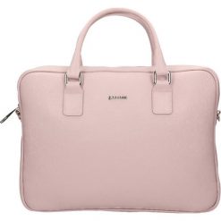 Aktówka SURIA. Czerwone torby na laptopa damskie Gino Rossi, w paski, ze skóry. W wyprzedaży za 499.90 zł.