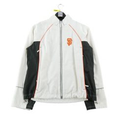 Second life - Kurtka damska MLB San Francisco Giants - Stan dobry. Białe kurtki damskie MAJOR LEAGUE BASEBALL, m, bez wzorów, bez kaptura. Za 168.96 zł.