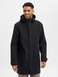 Didriksons Parka - George Mężczyźni Sztuczne włókno czarny, S. Czarne parki męskie Didriksons, m, bez wzorów, z włókna, eleganckie, bez kaptura. Za 1,299.95 zł.