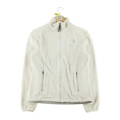 Damska beżowa kurtka polarowa Osito TNF. Brązowe kurtki sportowe damskie The North Face, bez wzorów, z polaru, bez kaptura, trekkingowe. Za 127.76 zł.