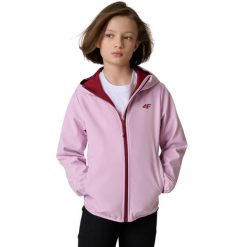 Kurtka softshell dla dziewczynki 4F NeoDry 5000/3000. Czerwone kurtki i płaszcze dla dziewczynek 4f, bez wzorów, z materiału, długie, bez kaptura. Za 130.99 zł.