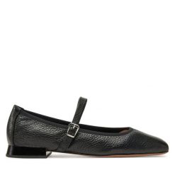 Baleriny Caprice. Czarne baleriny damskie Caprice, bez wzorów, bez obcasa. Za 229.99 zł.