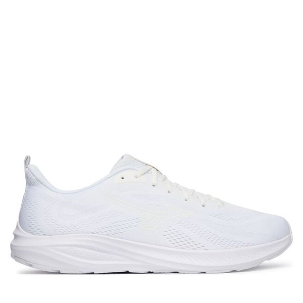 Buty do biegania Mizuno. Białe buty sportowe męskie Mizuno, bez zapięcia, do biegania. Za 269.99 zł.