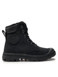 Palladium Trapery Pampa Sport Cuff Wps 72992-010-M Czarny. Czarne śniegowce i trapery męskie Palladium, ze skóry, sportowe, bez zapięcia. Za 839.99 zł.