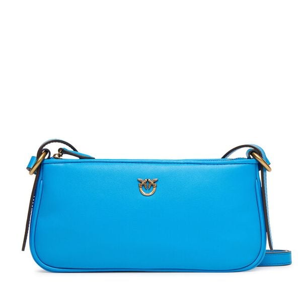 Torebka PINKO. Niebieskie listonoszki damskie Pinko, bez wzorów, bez dodatków. Za 1,059.00 zł.