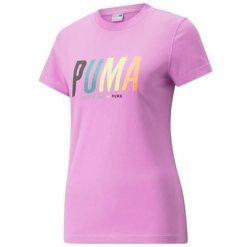 Koszulka treningowa damska Puma Swxp Graphic. Czerwone koszulki sportowe damskie Puma, l, bez wzorów, sportowe, bez kołnierzyka. Za 218.00 zł.
