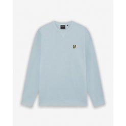 Bluza Lyle & Scott. Szare bluzy męskie LYLE AND SCOTT, m, bez wzorów, z bawełny, bez kaptura. Za 263.50 zł.