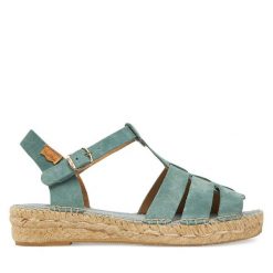 Espadryle Toni Pons. Niebieskie sandały damskie Toni Pons, bez wzorów, bez obcasa, bez zapięcia. Za 309.99 zł.