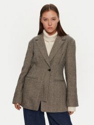 Karen by Simonsen Marynarka Rigmor 10105088 Szary Oversize. Szare żakiety damskie Karen by Simonsen, bez wzorów, z syntetyku. Za 609.99 zł.