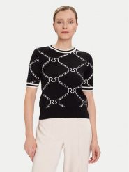 Rinascimento Sweter CFM0011924003 Czarny Regular Fit. Czarne swetry damskie Rinascimento, l, bez wzorów, z syntetyku, bez kołnierzyka, bez ramiączek, bez kaptura. Za 339.99 zł.