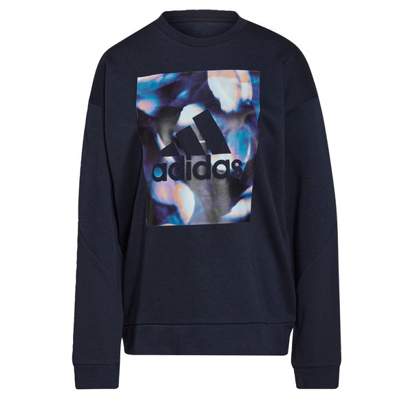 Bluza damska adidas U4U Soft Knit Swe. Niebieskie bluzy damskie Adidas, xs, bez wzorów, bez kaptura. Za 99.00 zł.