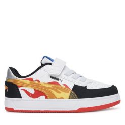 Sneakersy Puma. Białe trampki i tenisówki chłopięce Puma, bez wzorów, bez zapięcia. Za 159.99 zł.