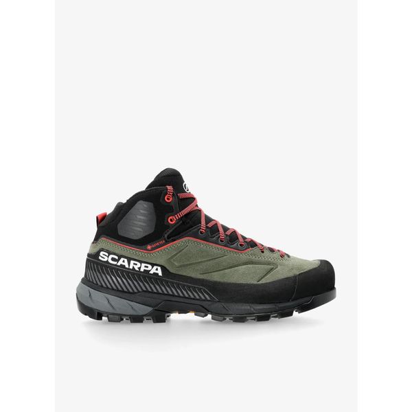 Buty podejściowe damskie Scarpa Rapid XT Mid GTX. Zielone obuwie sportowe damskie Scarpa, bez wzorów, wspinaczkowe. Za 723.99 zł.