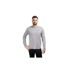 Koszulka trekkingowa męska Long Sleeved Cap Cool Daily Graphic-Waters-Boardshort. Szare bluzki z długim rękawem męskie Patagonia, m, bez wzorów, z dzianiny, bez kołnierzyka. Za 299.99 zł.