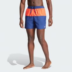 Szorty do pływania Colorblock CLX. Białe szorty męskie Adidas, s, bez wzorów, z materiału. Za 128.00 zł.