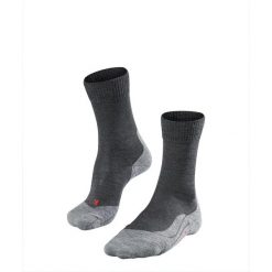 Skarpetki damskie Falke TK5. Szare skarpety damskie Falke, bez wzorów, z poliamidu. Za 160.00 zł.