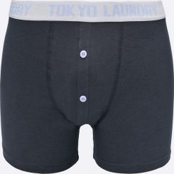 Tokyo Laundry - Bokserki (2-pack). Czarne bokserki męskie Tokyo Laundry, z bawełny. W wyprzedaży za 29.90 zł.