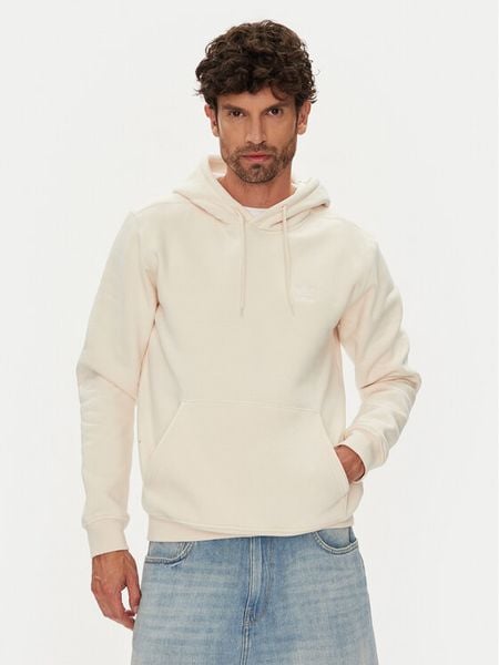 Adidas Bluza Trefoil Essentials HZ3598 Écru Regular Fit. Bluzy męskie Adidas, m, bez wzorów, z bawełny, bez kaptura. Za 189.99 zł.