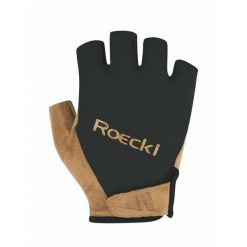 Krótkie rękawice Roeckl Bosco. Czarne rękawiczki damskie Roeckl, bez wzorów. Za 169.50 zł.
