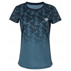 Koszulka T-Shirt tenisowa damska Tecnifibre X-Loop Tee. Niebieskie t-shirty damskie TECNIFIBRE, s, bez wzorów, sportowe, bez kołnierzyka. Za 199.99 zł.