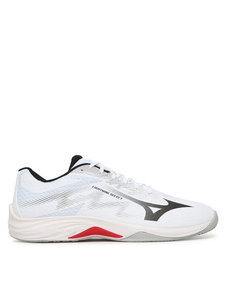 Mizuno Buty halowe Lightning Select V1GA2670 59 Biały. Białe buty sportowe męskie Mizuno, ze skóry, bez zapięcia. Za 279.99 zł.