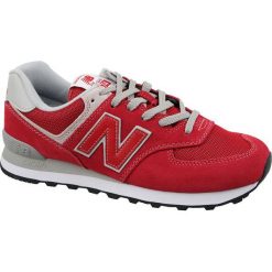 New Balance New Balance ml574erd 44 Czerwone. Czerwone buty sportowe męskie marki New Balance, ze skóry. Za 349.99 zł.