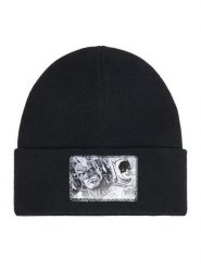 Batman Czapka CEO-ACCCS-AW25-224WBBAT Czarny. Czarne buty zimowe chłopięce batman, bez wzorów, z materiału, bez zapięcia. Za 39.99 zł.