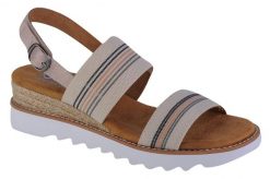Buty do chodzenia damskie Skechers Desert Kiss HI Tea Time. Brązowe obuwie sportowe damskie Skechers, z aplikacjami, z jeansu, trekkingowe. Za 332.00 zł.
