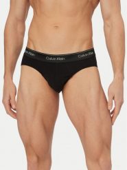Calvin Klein Underwear Komplet slipów LV00NB4574 Czarny. Czarne slipki męskie Calvin Klein Underwear, l, bez wzorów, z bawełny. Za 199.99 zł.