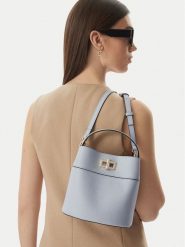 Furla Torebka Amelia Mini WE00879 HSF000 CN AR300 Niebieski jasny. Niebieskie torebki do ręki damskie Furla, bez wzorów, ze skóry, bez dodatków. Za 1,063.99 zł.