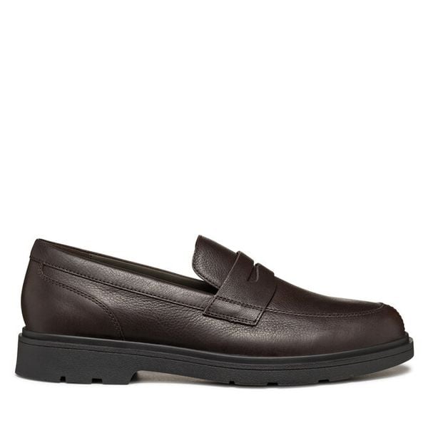 Mokasyny Geox. Brązowe mokasyny męskie Geox. Za 359.99 zł.