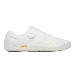 Buty do biegania damskie Merrell Vapor Glove 6 Boa. Białe obuwie sportowe damskie Merrell, bez wzorów, z materiału, do biegania. Za 496.00 zł.