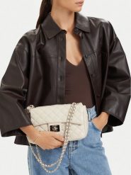 Nine West Torebka CEO-IDAHO-LDA8004 Kremowy. Białe torebki do ręki damskie Nine West, bez wzorów, ze skóry, bez dodatków. Za 229.99 zł.
