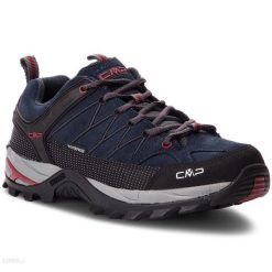 Buty CMP Rigel Low 3Q13247-62BN niebieskie. Niebieskie trekkingi męskie . Za 537.13 zł.