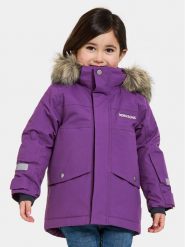 Didriksons Kurtka zimowa Bjärven 505470 Fioletowy Regular Fit. Fioletowe buty zimowe dziewczęce Didriksons, bez wzorów, z syntetyku, bez zapięcia. Za 389.99 zł.