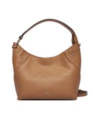 Furla Torebka Lara S WB01958 HSF000 BG YU500 1007 Brązowy. Brązowe torebki do ręki damskie Furla, bez wzorów, ze skóry, bez dodatków. Za 1,429.00 zł.
