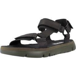 Sandały CAMPER ORUGA SANDAL Czarny. Czarne sandały męskie Camper, ze skóry, bez zapięcia. Za 510.09 zł.