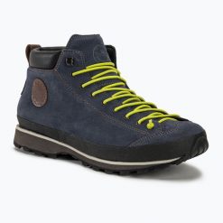 Buty turystyczne męskie Lomer Bio Naturale Mid Mtx Suede. Niebieskie trekkingi męskie Lomer, trekkingowe. Za 649.99 zł.